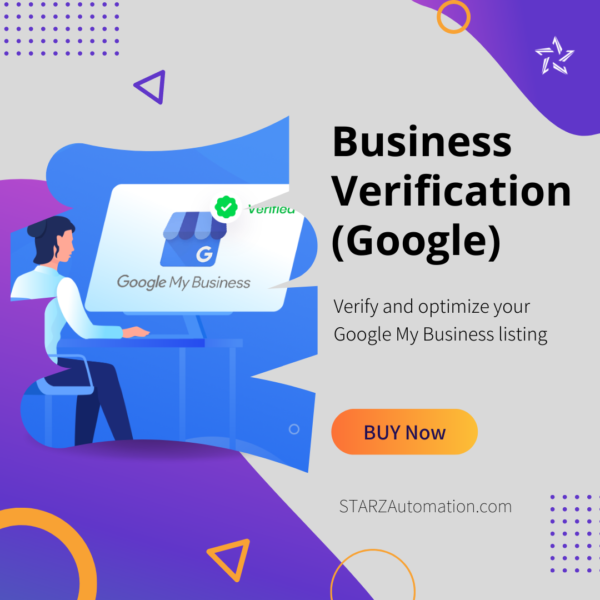 Business Verification (Google)